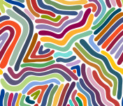 colorful line pattern