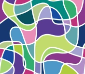 wavy blocks pattern